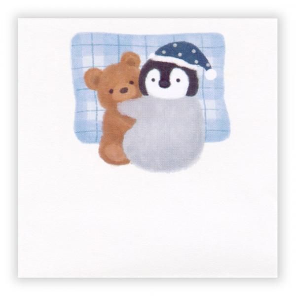 NB Mattari Animals Night Sticky Notes - Penguin