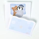 NB Mattari Animals Night Sticky Notes - Penguin