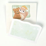 NB Mattari Animals Night Sticky Notes - Flying Squirrel