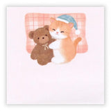NB Mattari Animals Night Sticky Notes - Kitten