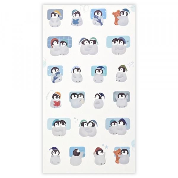 NB Mattari Animals Sticker Sheet - Penguin