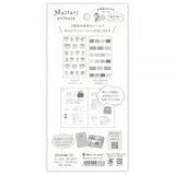 NB Mattari Animals Sticker Sheet - Penguin