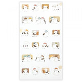 NB Mattari Animals Sticker Sheet - Long-tailed Tit
