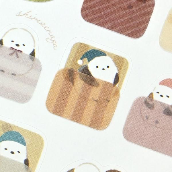 NB Mattari Animals Sticker Sheet - Long-tailed Tit