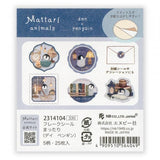 NB Mattari Animals Day Flake Stickers - Penguin