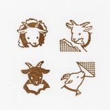NB Wooden Stamps - Mischief in the Margins - Goat