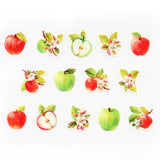 Bande Washi Tape Sticker Rolls - Apples