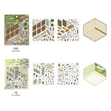 BGM Diorama 2.5D Stickers - Vol. 2 - Library