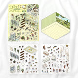BGM Diorama 2.5D Stickers - Vol. 2 - Flower Shop