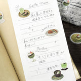 BGM Clear Flake Stickers - Cafe A La Mode - Pine Needle