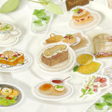 BGM Planner Sticker Flakes - Today's Cafe - Botanical