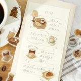 BGM Planner Sticker Flakes - Today's Cafe - Home Cafe