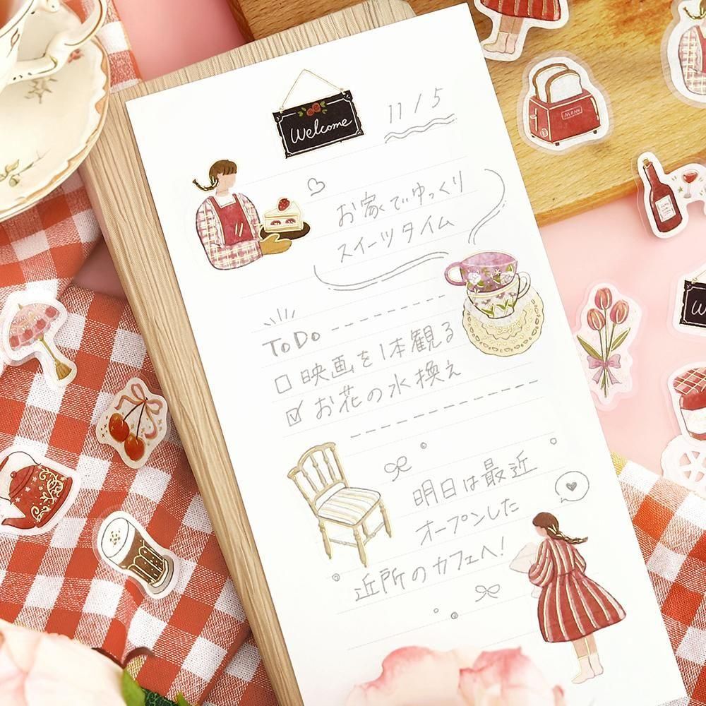 BGM Planner Sticker Flakes - Maiden's Moment - Me Time