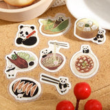 BGM Planner Sticker Flakes - A Panda Day - Cooking