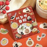 BGM Planner Sticker Flakes - A Panda Day - Cooking