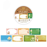 BGM Roll Stickers - Writable Stickers - Cafe a La Mode