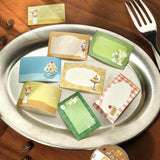 BGM Roll Stickers - Writable Stickers - Cafe a La Mode