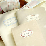 BGM Roll Stickers - Writable Stickers - Flower Frames