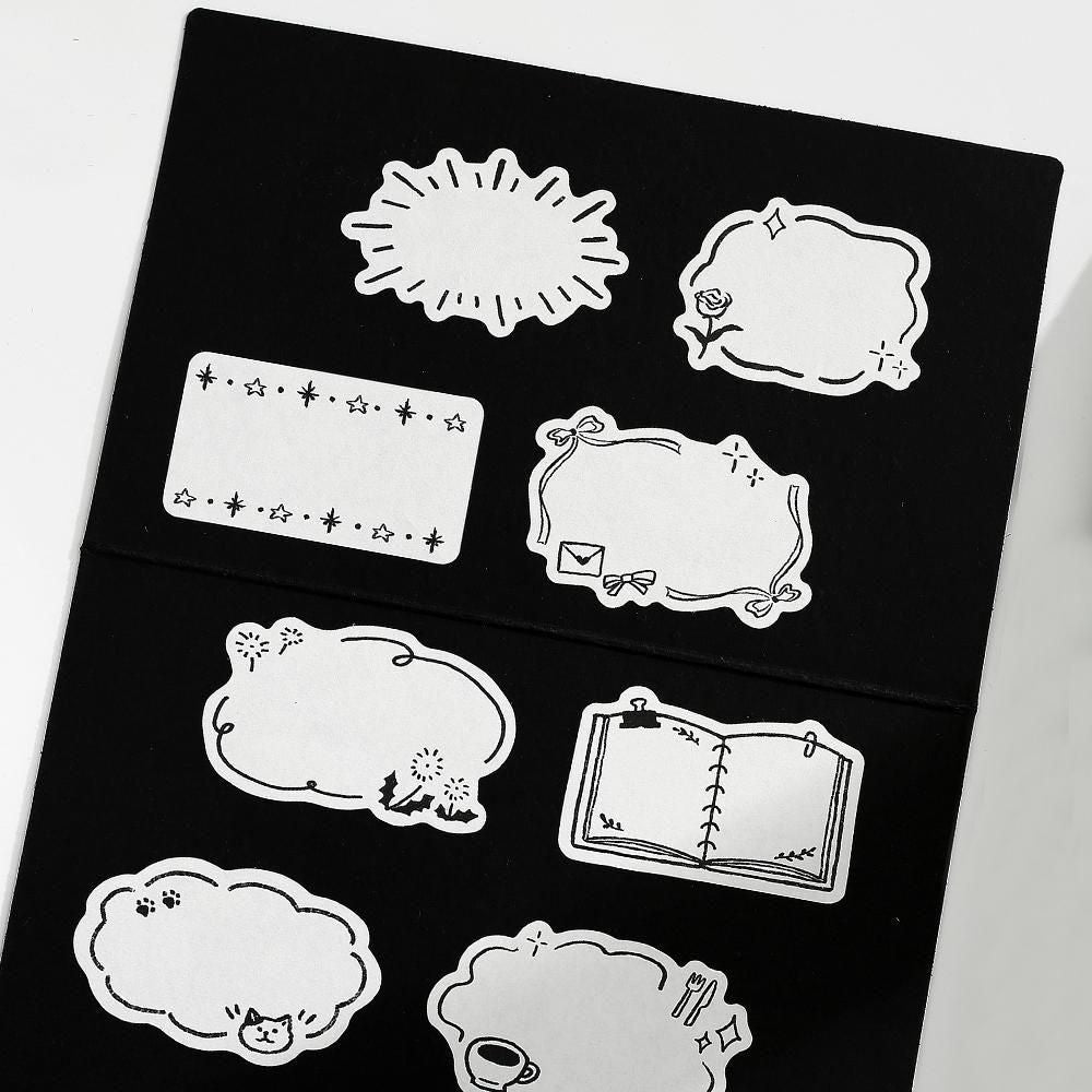 BGM Roll Stickers - Writable Stickers - Sketches