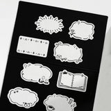 BGM Roll Stickers - Writable Stickers - Sketches