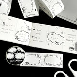 BGM Roll Stickers - Writable Stickers - Sketches