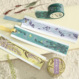 BGM Washi Tape - Flowers and Plants - Wisteria