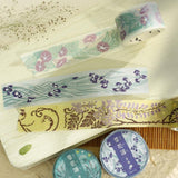 BGM Washi Tape - Flowers and Plants - Wisteria