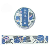 BGM Washi Tape - Flowers and Plants - Hydrangea