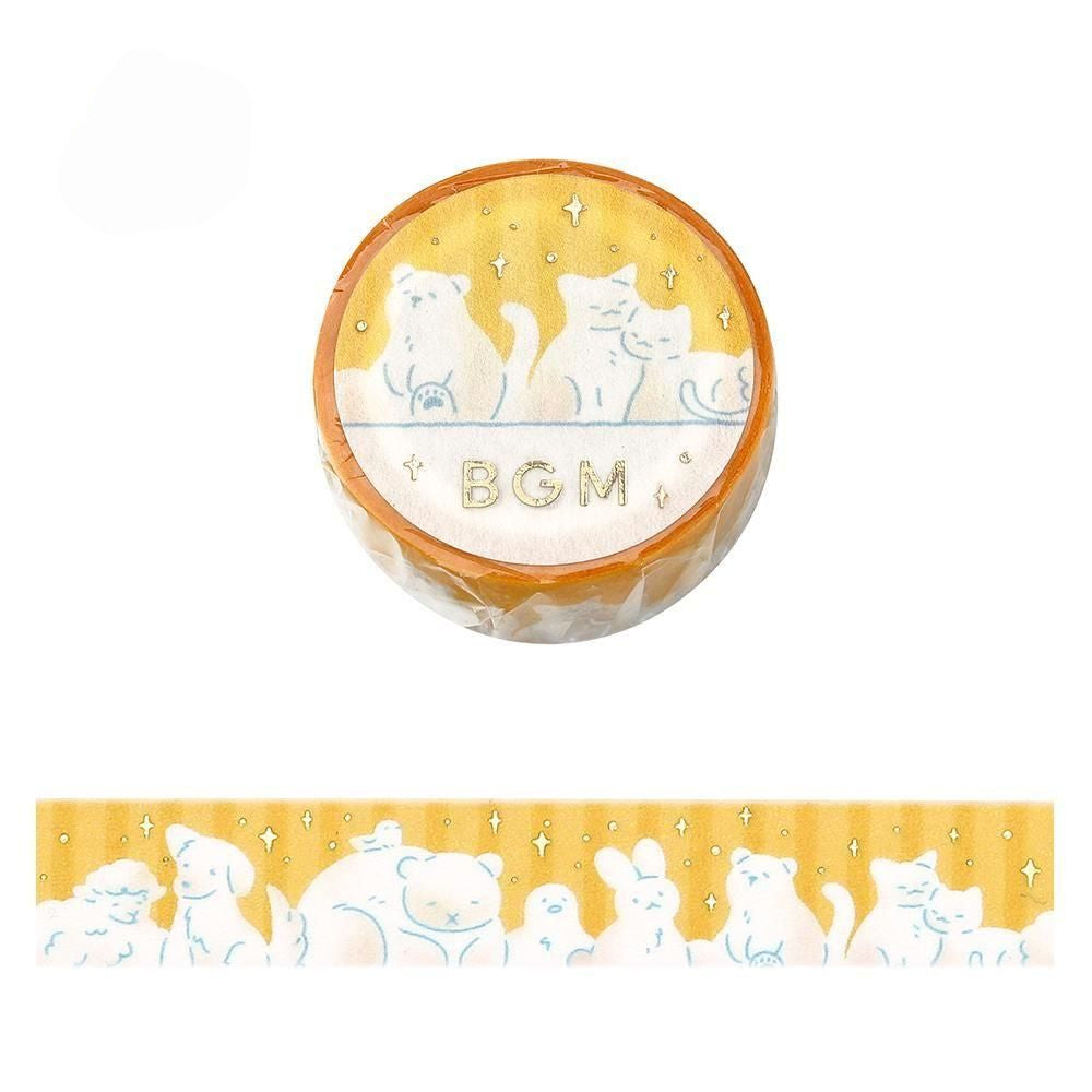 BGM Washi Tape - Life - Animal Weather