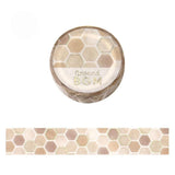 BGM Washi Tape - Life - Grand Honeycomb