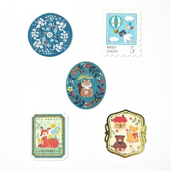 NB Stamp Flake Stickers - Fairy Tale