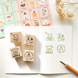 Hyogensha Cozyca Mariko Fukuoka Stamp - Teku Teku
