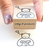 Hyogensha Cozyca Mariko Fukuoka Stamp - Hmm Hmm