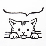 Hyogensha Cozyca Midori Asano Stamp - Chirping Kitty