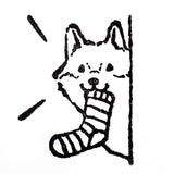 Hyogensha Cozyca Midori Asano Stamp - Mischievous Puppy