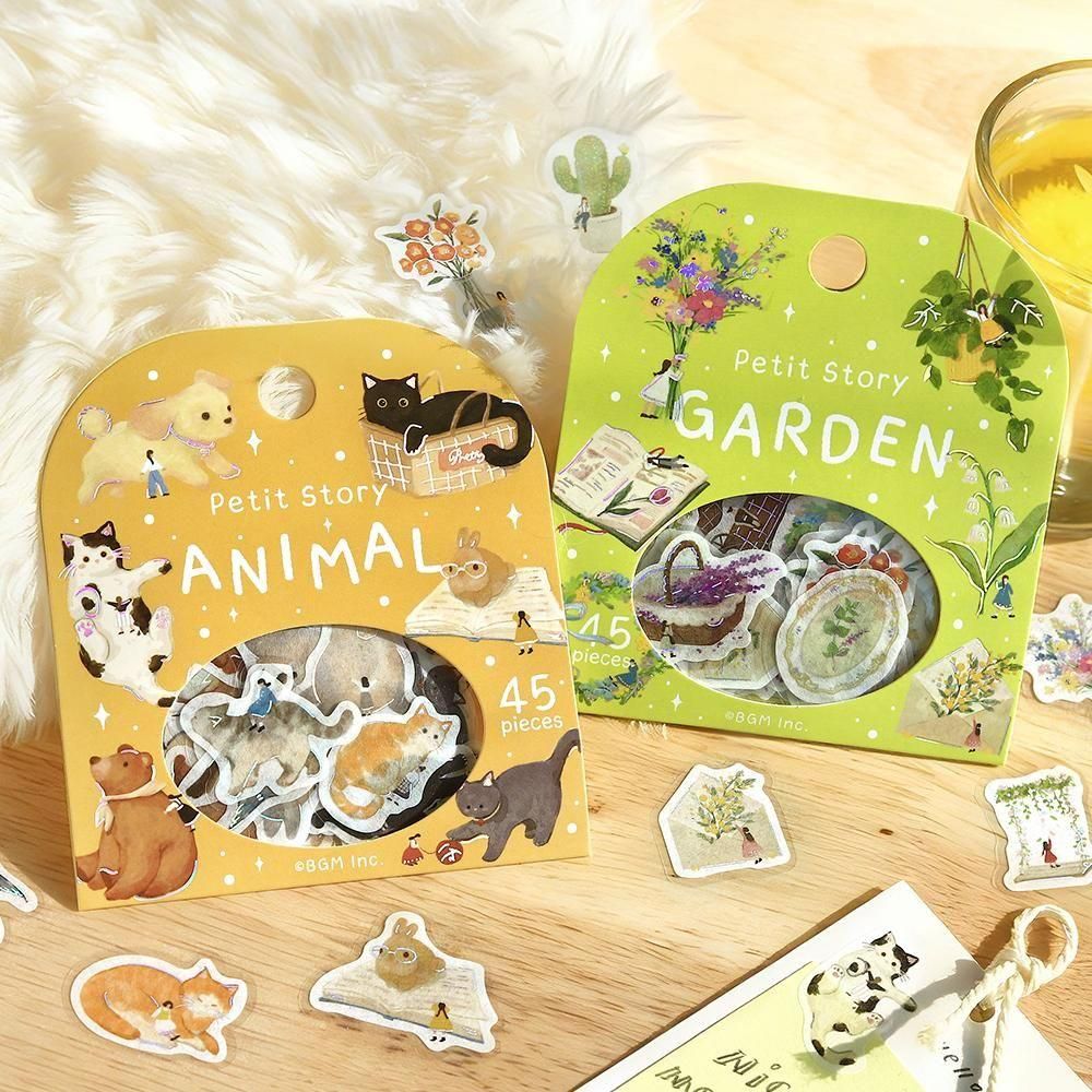 BGM Flake Stickers - Petit Story - Gardening