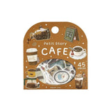 BGM Flake Stickers - Petit Story - Cafe