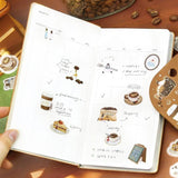 BGM Flake Stickers - Petit Story - Cafe