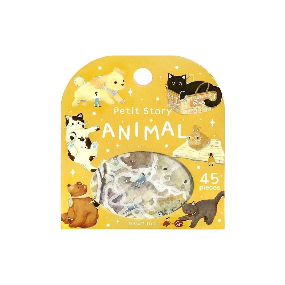 BGM Flake Stickers - Petit Story - Animal
