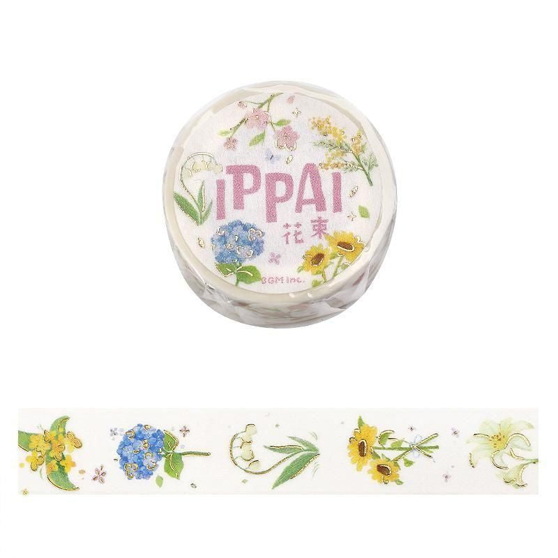 BGM Washi Tape - IPPAI - Bouquets