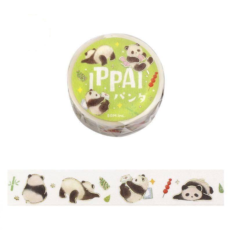 BGM Washi Tape - IPPAI - Pandas