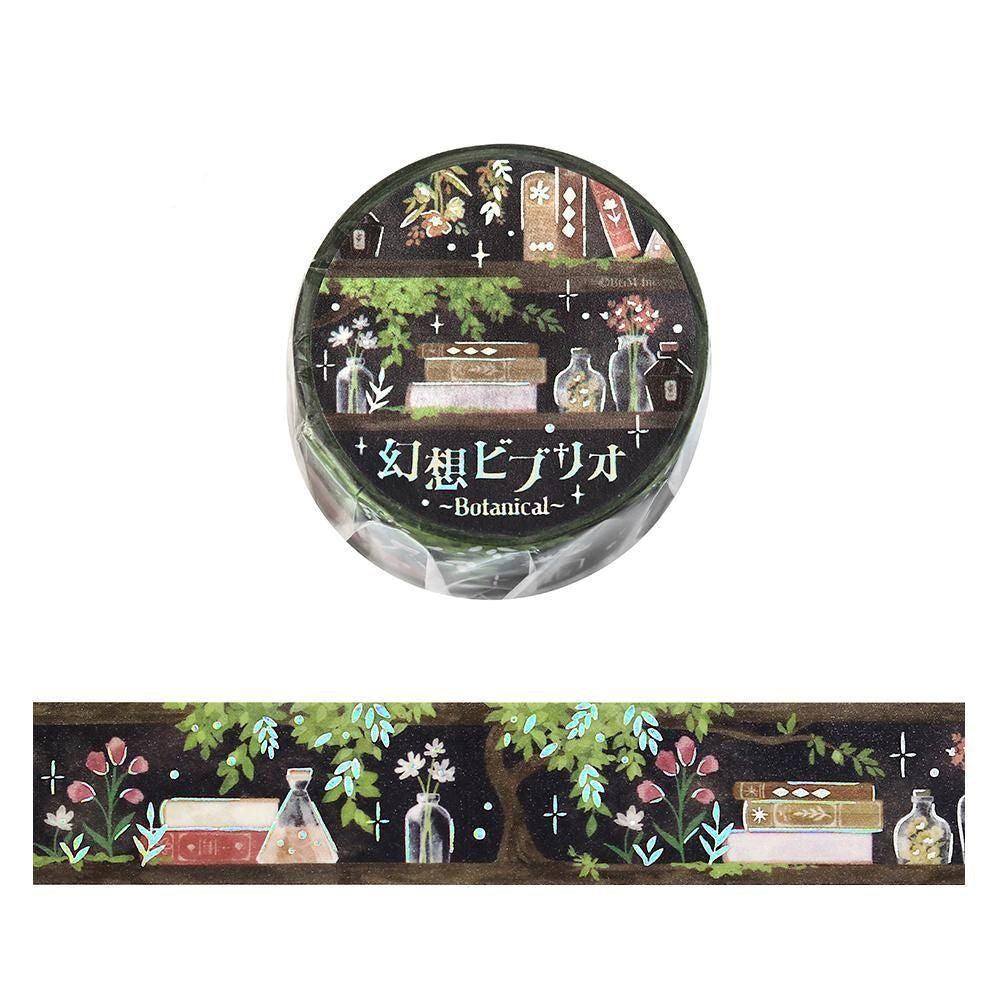 BGM Washi Tape - Fantasy Biblio - Botanical