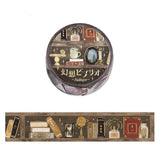 BGM Washi Tape - Fantasy Biblio - Antique