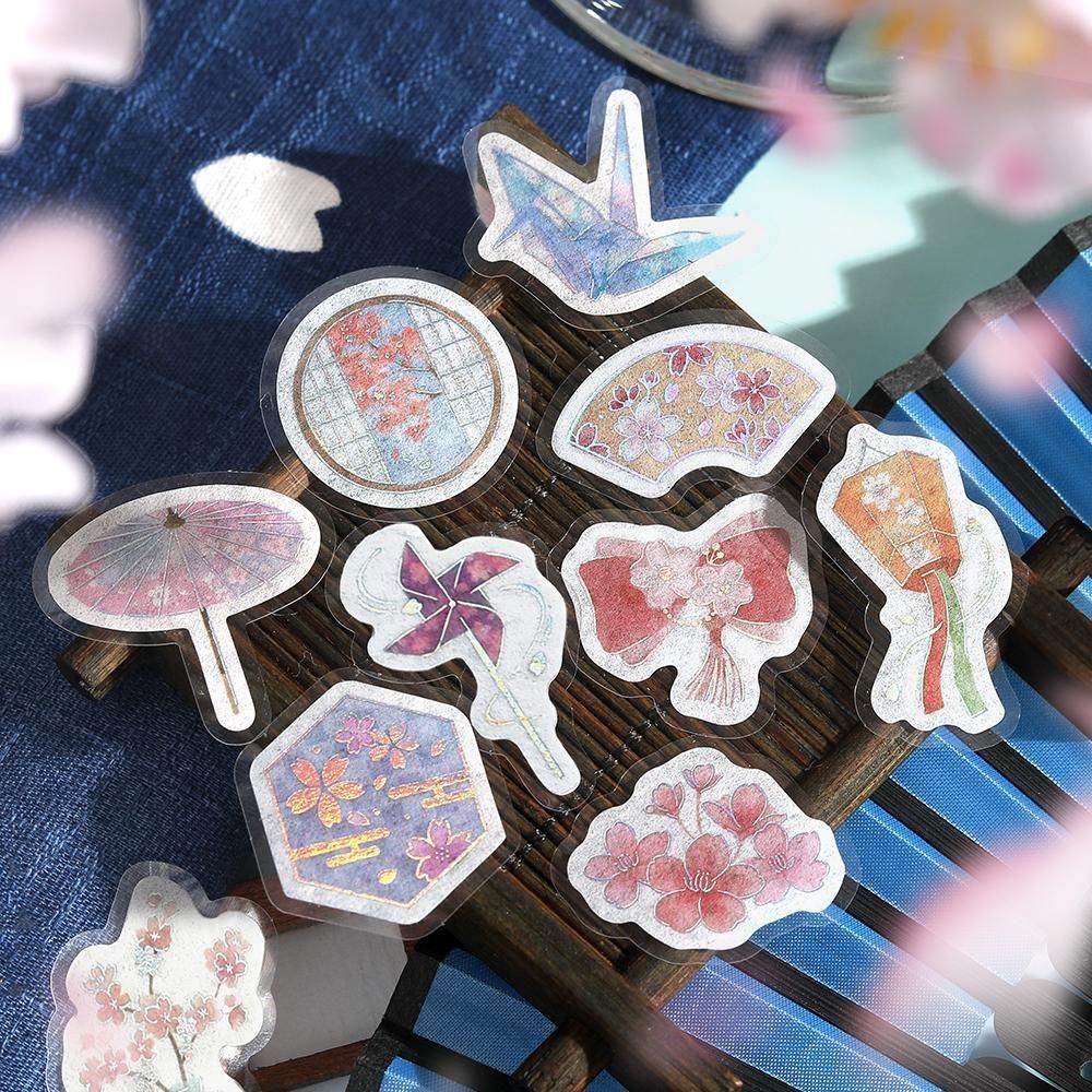 BGM Flake Stickers - Sakura Limited - Spring Decorations (Limited Edition)