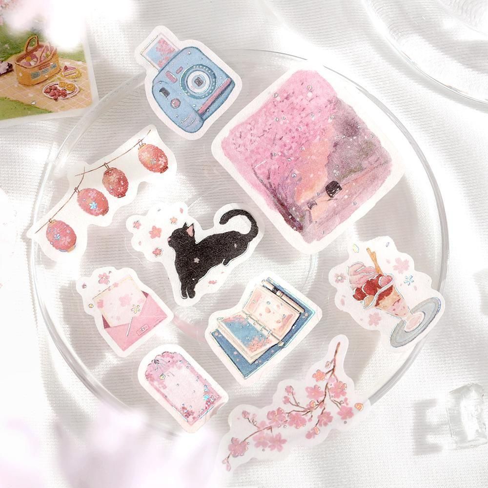 BGM Flake Stickers - Sakura Limited - Sakura Diary (Limited Edition)