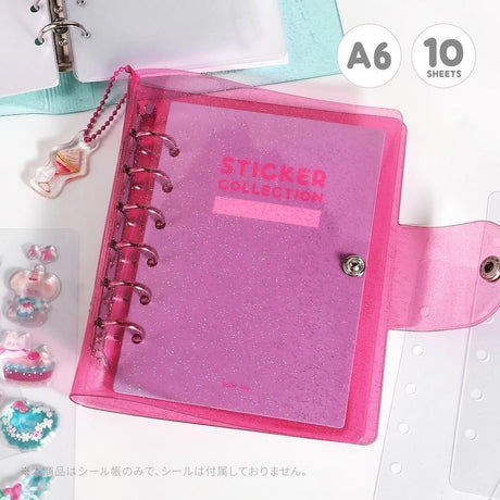 BGM Notebook Style Sticker Book - A6