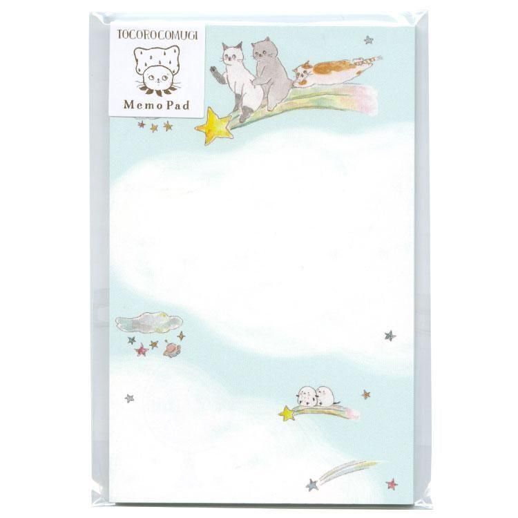 Active Corporation Tocoro Comugi Memo Pad - Star