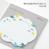 Midori Sticky Notes - Die-Cut Birds