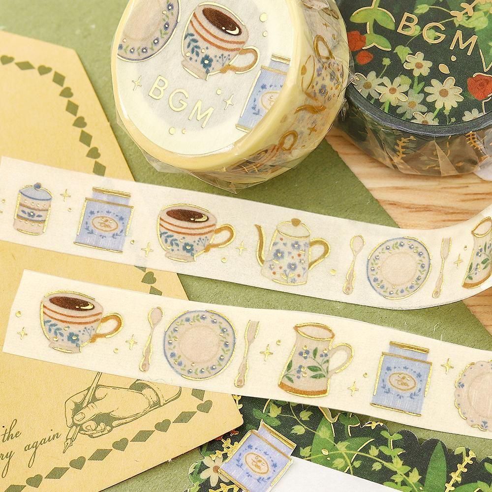 BGM Washi Tape - Life - Afternoon Tea Set