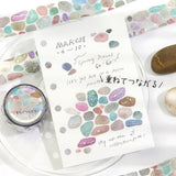 BGM Washi Tape - Clear Tape - Pebble